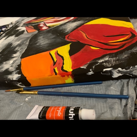 Acrylic painting on canvas - Picture 6 of 7